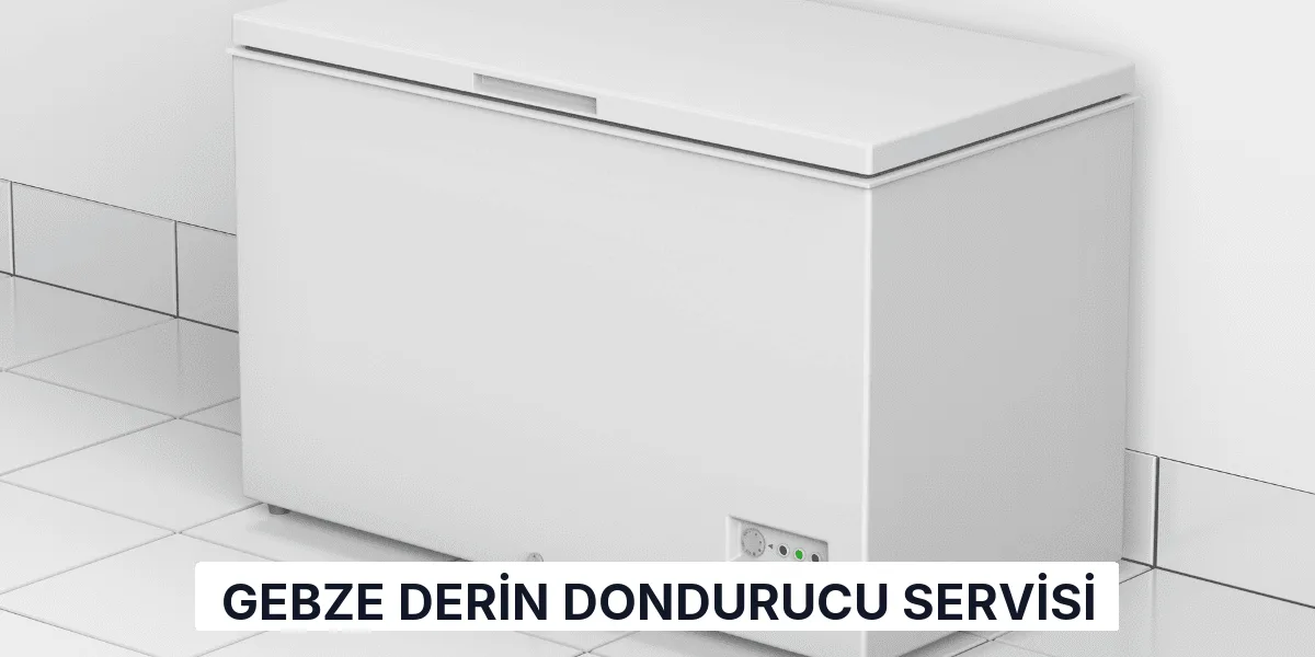Gebze Derin Dondurucu Servisi